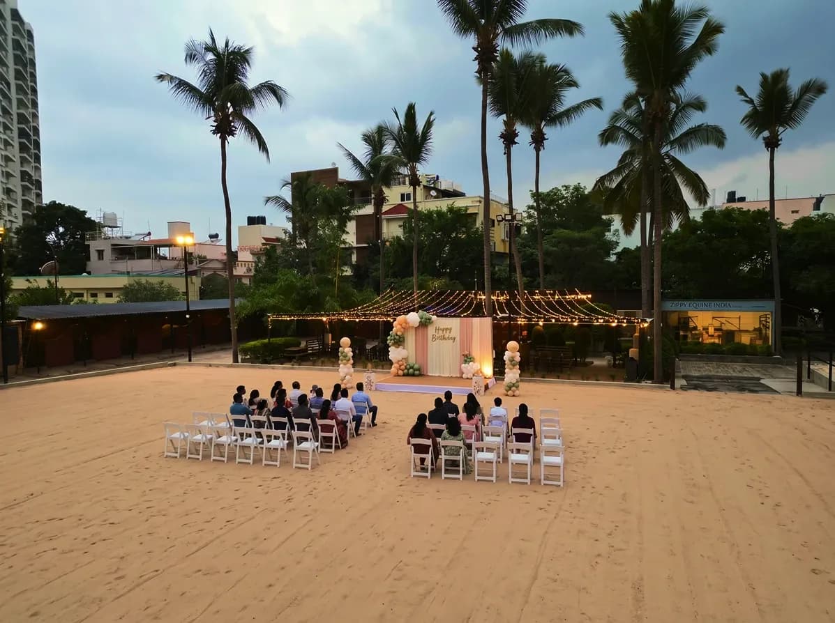 Equestrian birthday party and event venue in South Bangalore
